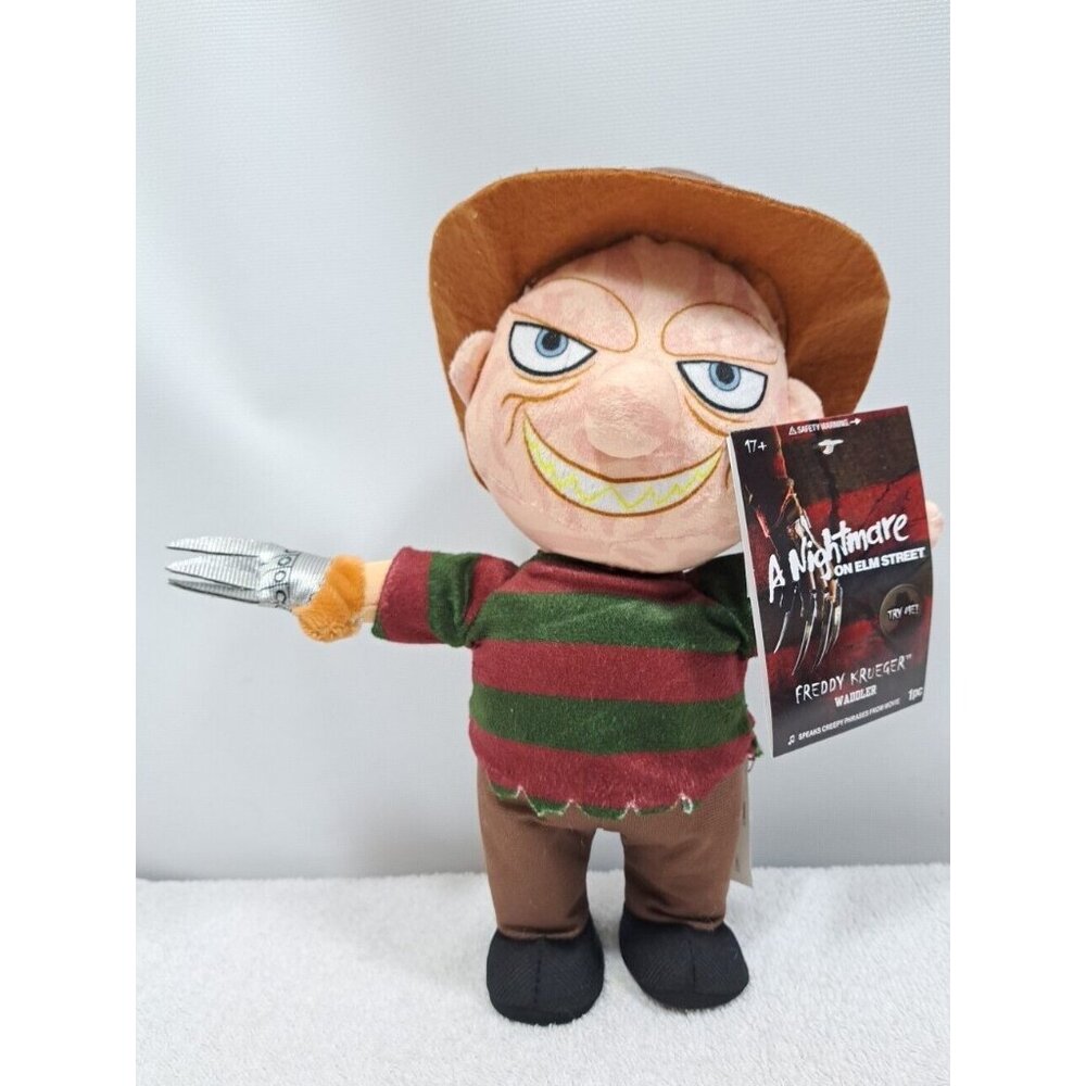 NWT‎ Gemmy Freddy Krueger Animated Plush Waddler